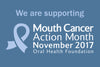 Mouth Cancer Action Month reminds us all to be more Mouthaware